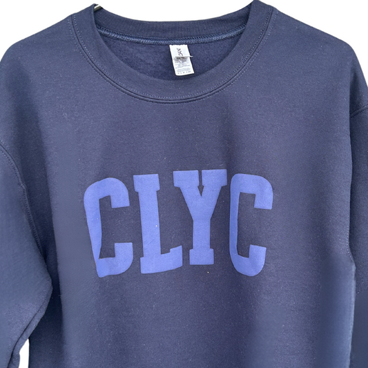 CLYC Navy Crew Neck