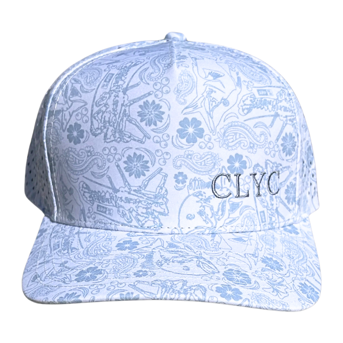 CLYC Blue Tropical Hat