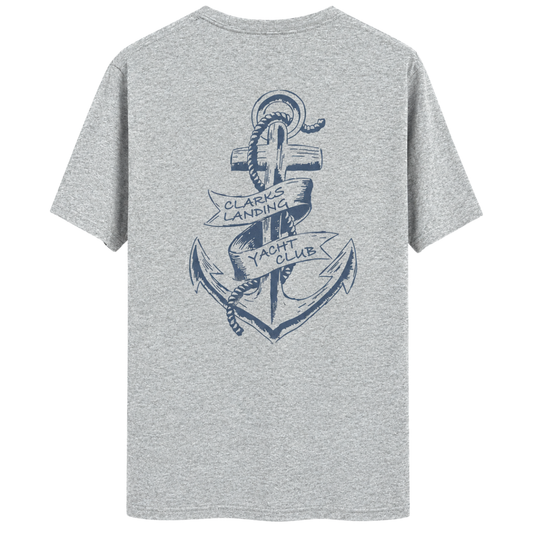 Grey Anchor Tee