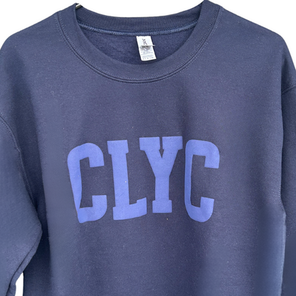 CLYC Navy Crew Neck