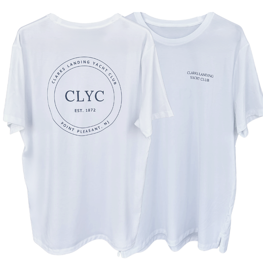 CLYC White Performance Tee