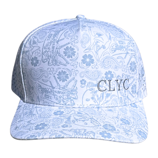 CLYC Blue Tropical Hat