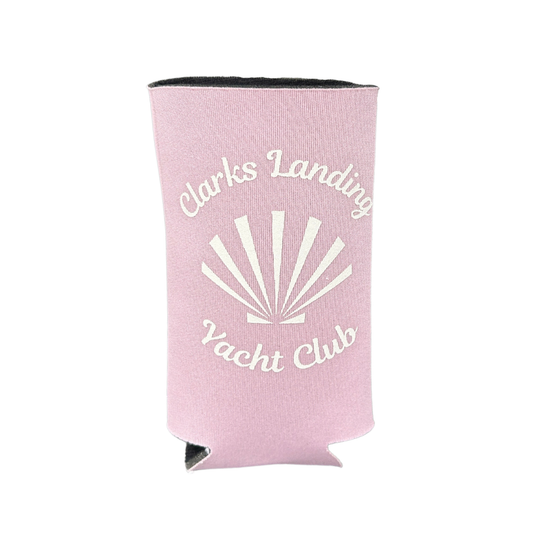 CLYC Tall Slim Pink Can Koozie