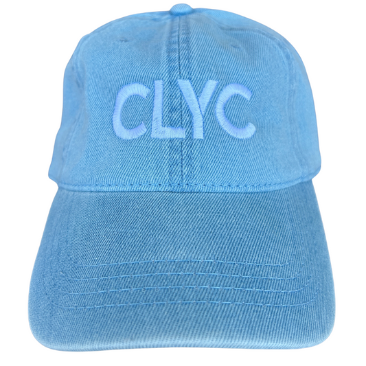 CLYC Embroidered Hat - Jean / Light Blue