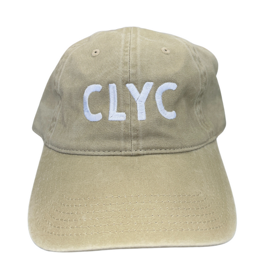 CLYC Embroidered Hat - Tan