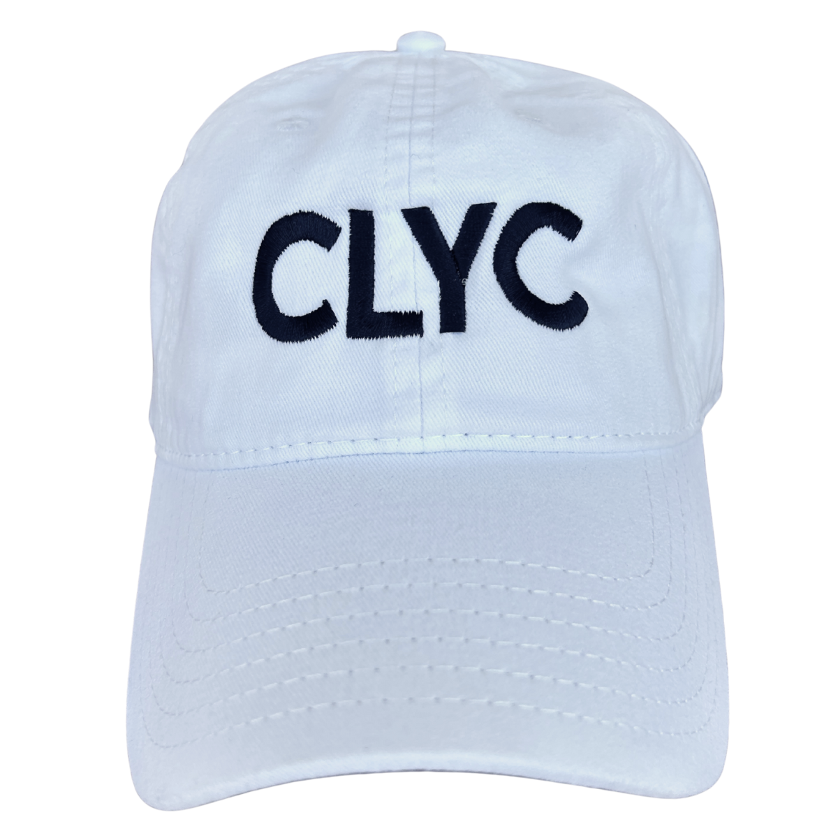 CLYC Embroidered Hat - White